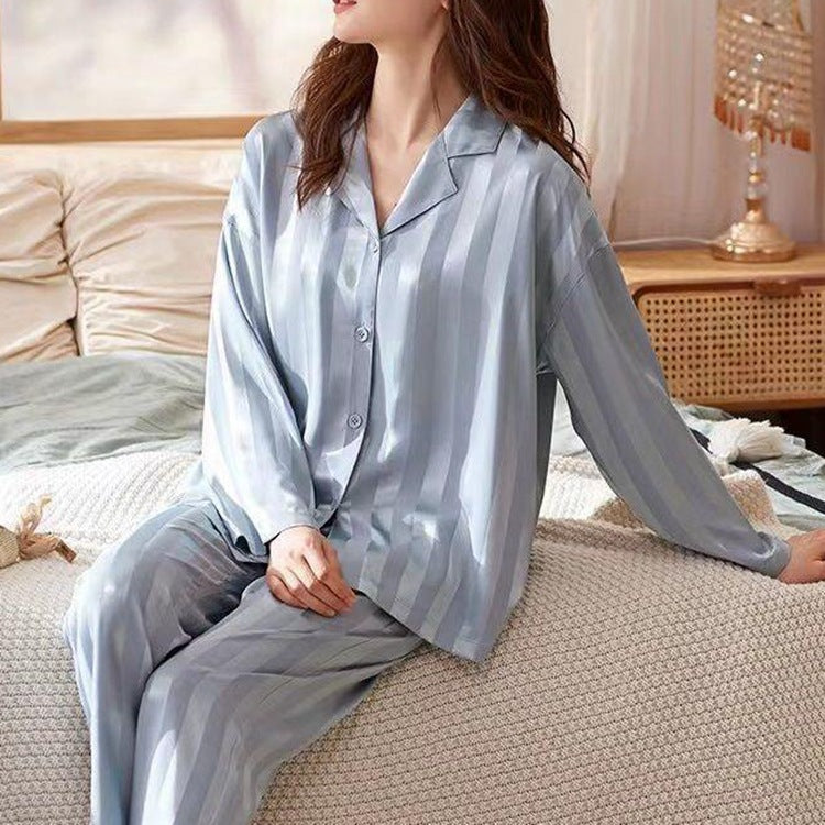 Long Sleeve Trousers Pajamas Set