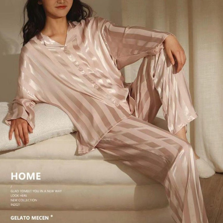 Long Sleeve Trousers Pajamas Set